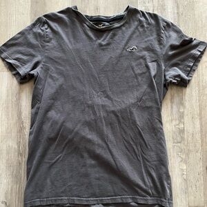 Hollister Dark Gray Short Sleeve Tee